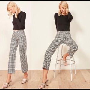Reformation Gingham Pants ❄️